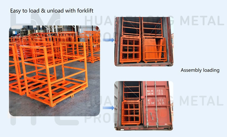 OEM/ODM Hot DIP Galvanized Oxygen Storage Cylinders Gas Stillage